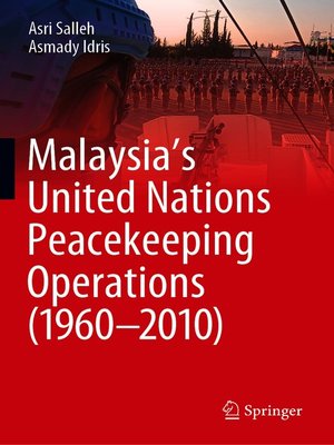 cover image of Malaysia's United Nations Peacekeeping Operations (1960–2010)